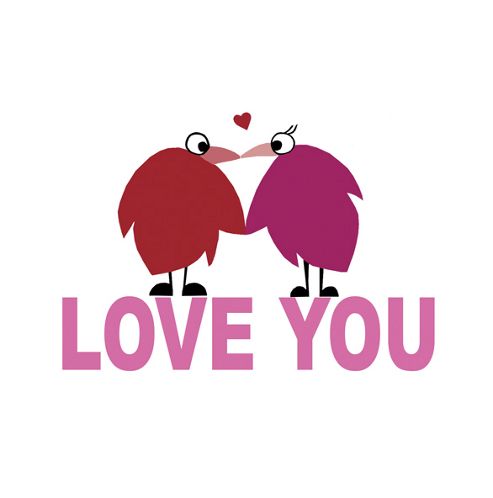 Image of Holy Mackerel Greetings Card- Love You Card