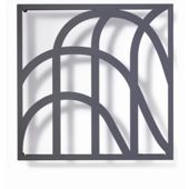 FLORA Grow No.9 Art Trellis in Anthracite