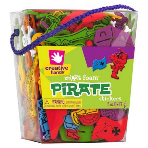 Image of Pirate Foam Sticker Bucket