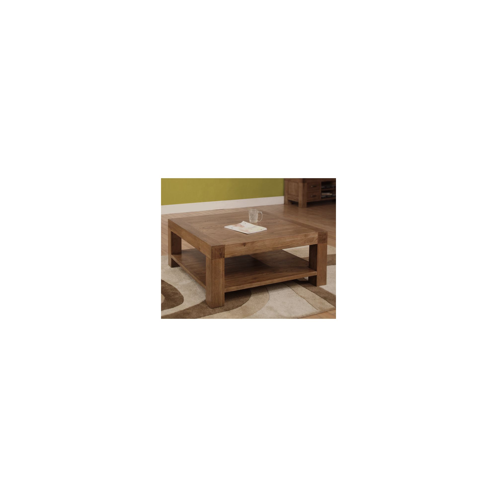 Hawkshead Santana Low Coffee Table in Rich Patina at Tesco Direct