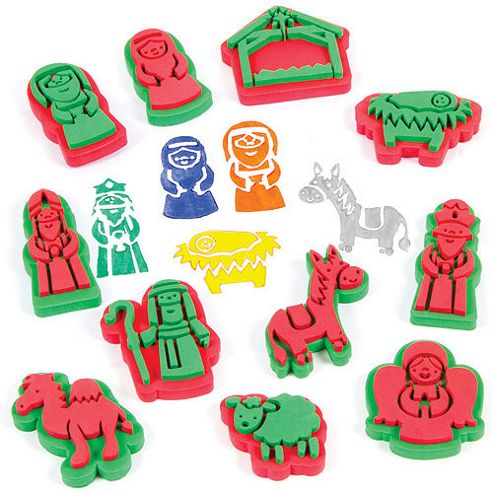 Image of Nativity Stampers (set Of 12)