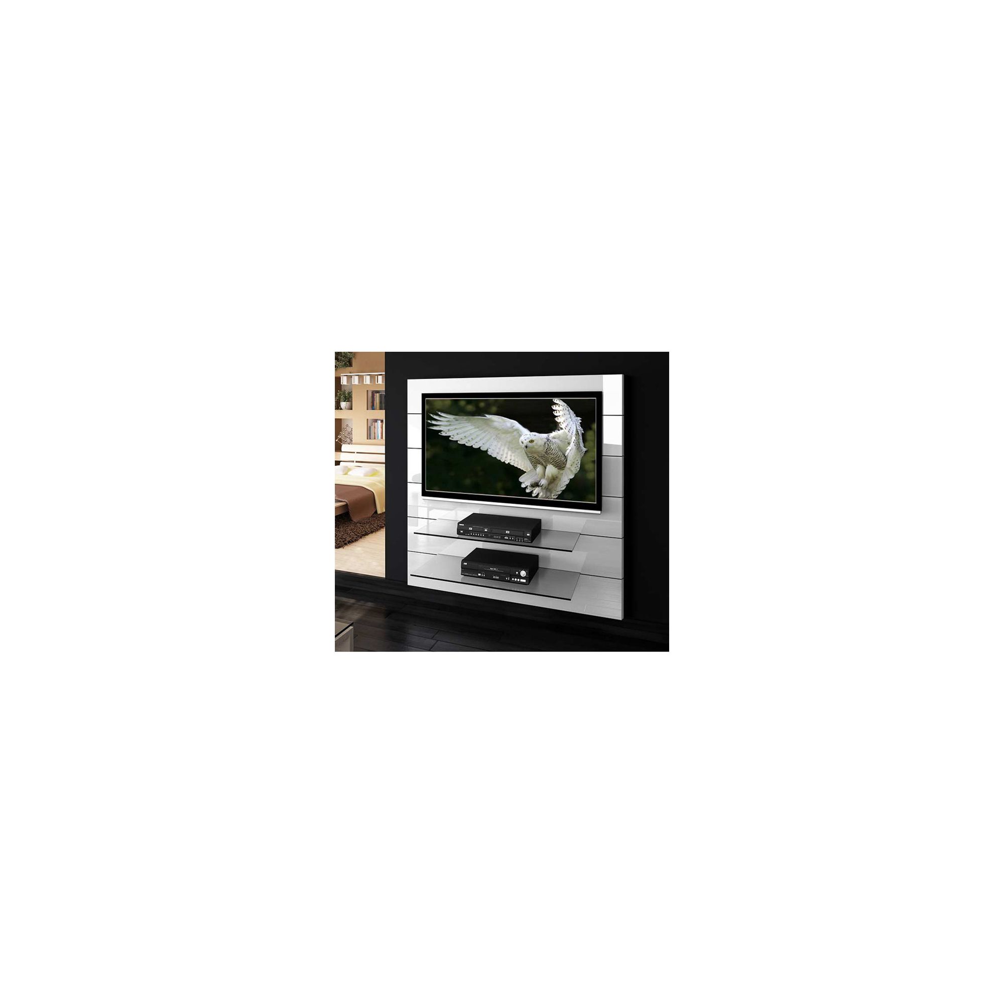 Triskom TV Stand - White at Tesco Direct