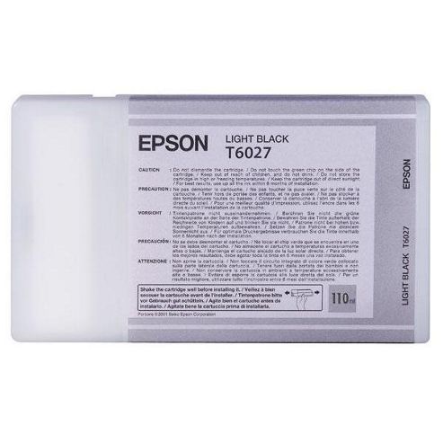 Image of Epson T6027 Light Black Ink Cartridge For Stylus Pro 7800/9800