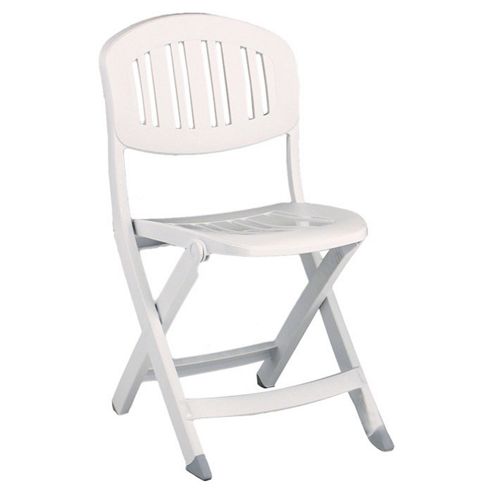 Image of Nardi Capri Folding Chair In White