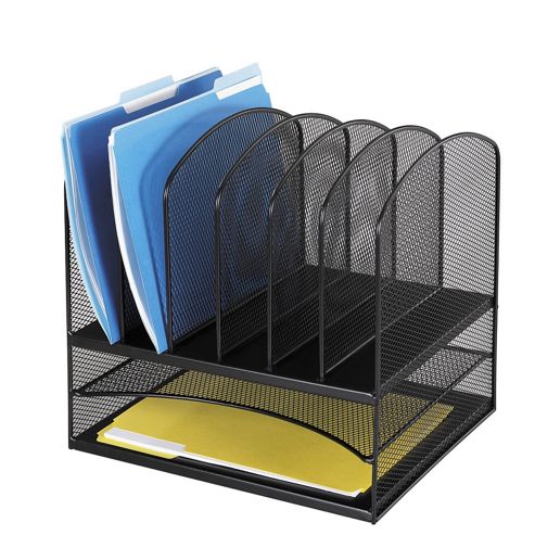 Image of Safco Onyx Desk Organiser Iii