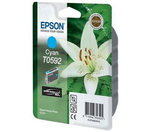 Image of Epson T059 Cyan Ink Cartridge For Stylus R2400 Printer