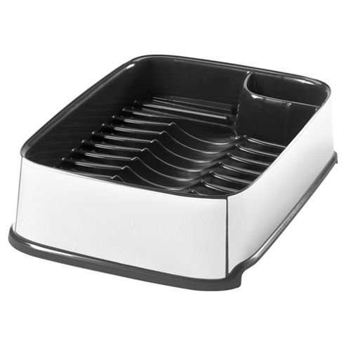 Image of Curver Metallic Silver Dish Drainer Small