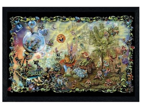 Image of Michael Dubois Black Wooden Framed Dream Combo Poster
