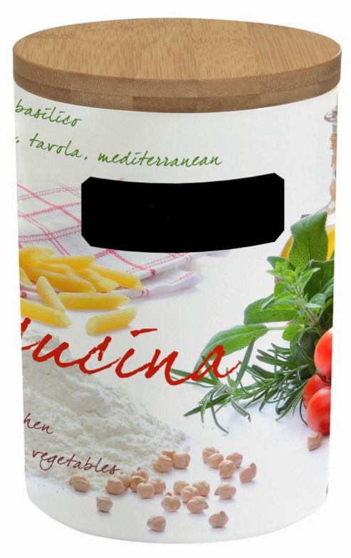 Image of Easy Life Mediterraneo Cuisine Design Medium Storage Jar