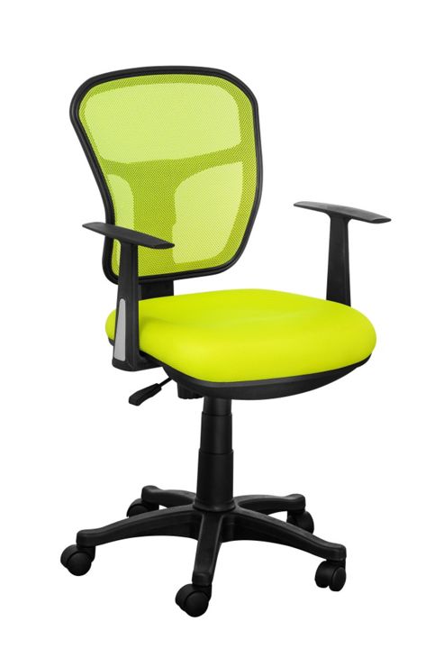 Image of Premier Housewares Office Chair - Lime Green