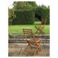 Windsor Wooden Folding Bistro Chairs 2pk
