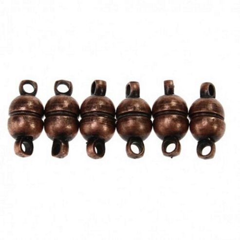 Image of Small Magnetic Clasp - Copper - 6 Pack