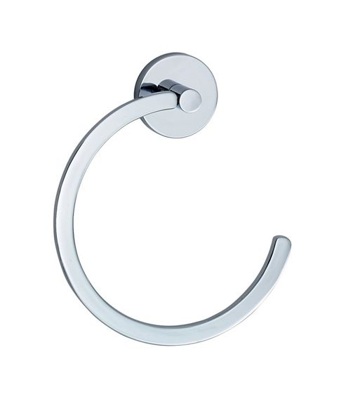 Image of Smedbo Loft Towel Ring - Polished Chrome