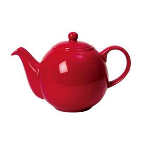 Image of London Pottery Globe Teapot, 4 Cup, Red