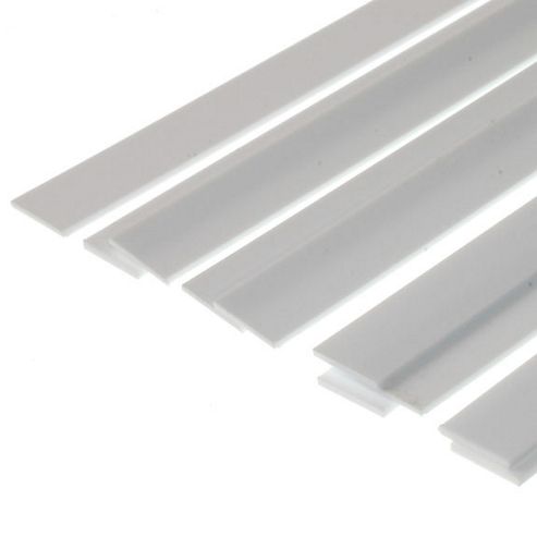Image of Evergreen Styrene Strip 0.75 X 6.3mm (.030 X 0.250")