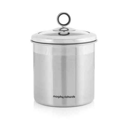 Image of Morphy Richards Accents Large Storage Canister - Stainless Steel