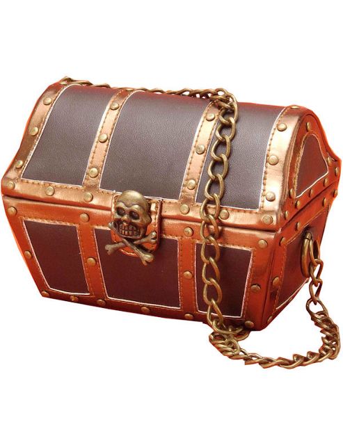 Image of Pirate Chest Handbag