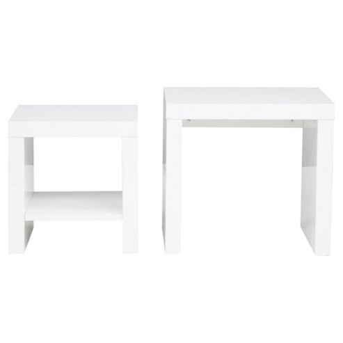 Image of Modena Nest Of Tables, White