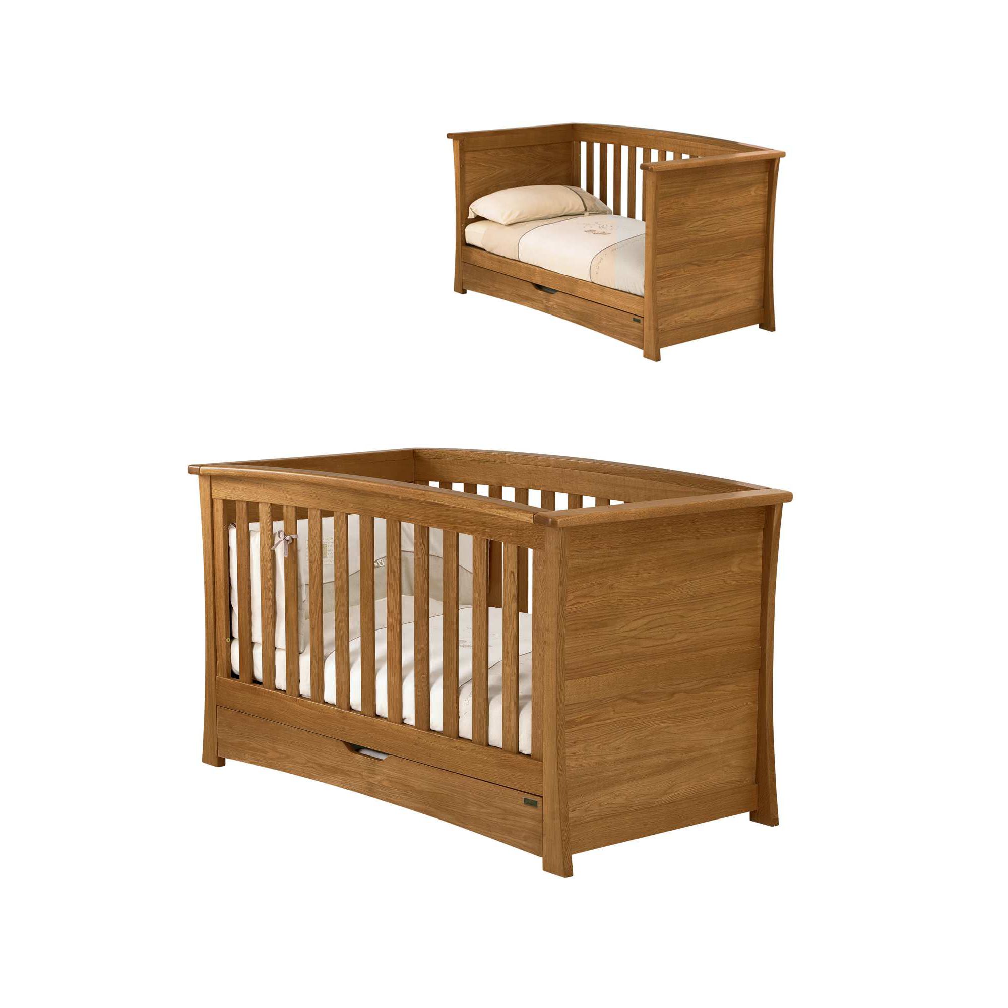 Mamas & Papas - Ocean Cot/Day Bed - Dark Oak at Tesco Direct