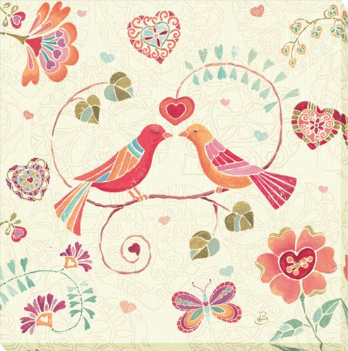 Image of Birds Of Paradise Children's Canvas 2