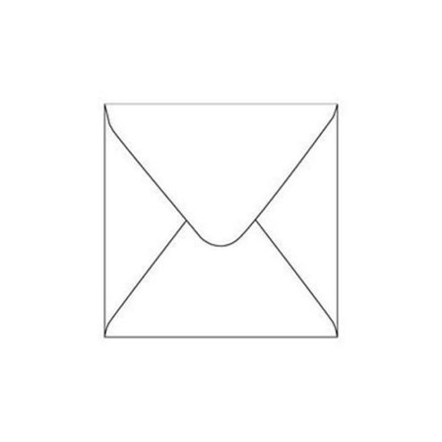 Image of Envelopes Small Square White 50 Pack