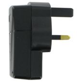 eKit Micro USB Mains Charger for Tablets Black