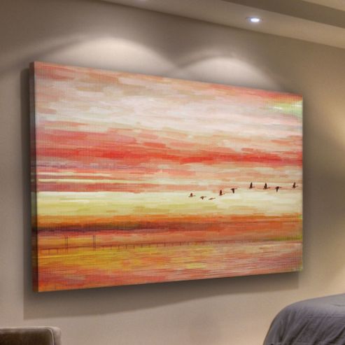 Image of Parvez Taj Flying South Wall Art - 30 Cm H X 45 Cm W X 5 Cm D