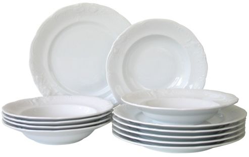 Image of Creatable Frederike 12 Piece Dinner Set