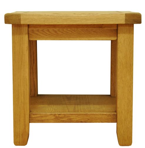 Image of Ultimum Stamford Stm-lt Solid Oak Lamp Table
