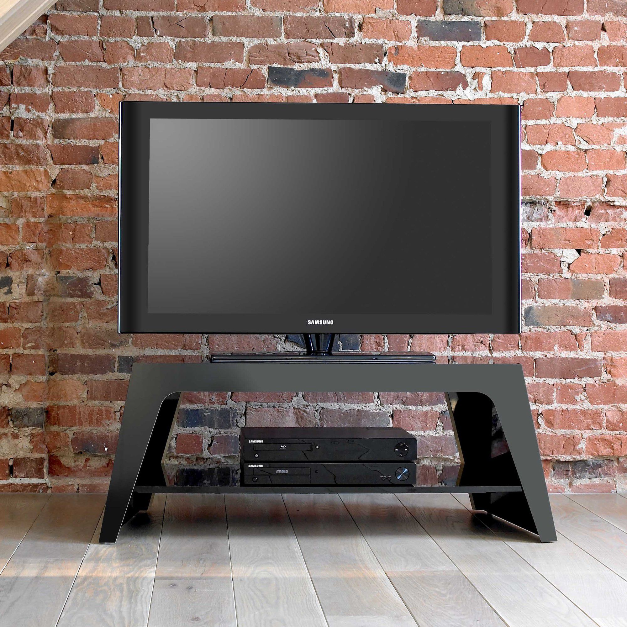 Mor Colorado TV Stand - Matt Black at Tesco Direct