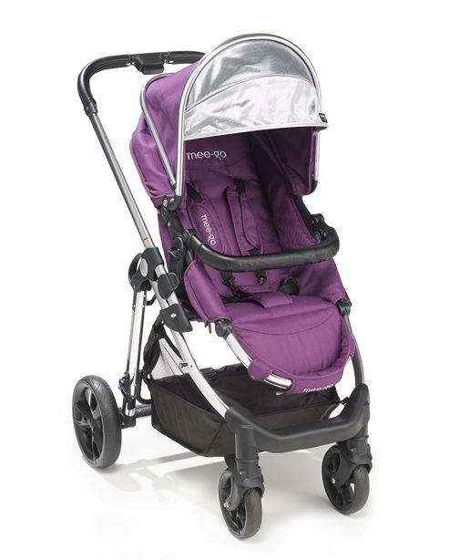 Image of Mee-go Glide 2 In 1 Pram - Purple