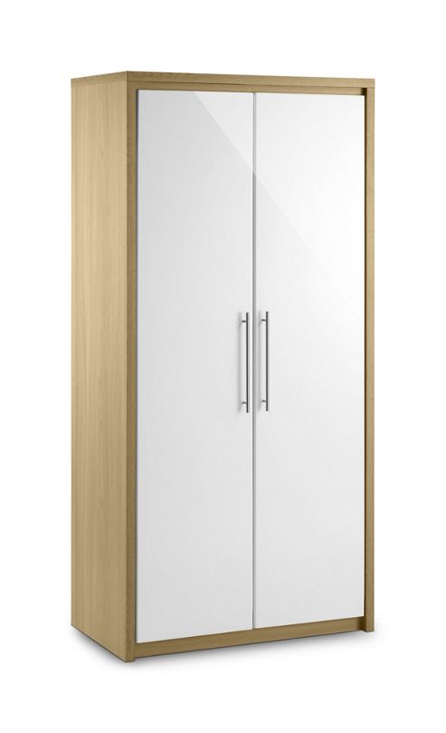 Image of Home Zone Copenhagen 2 Door Hanging Wardrobe