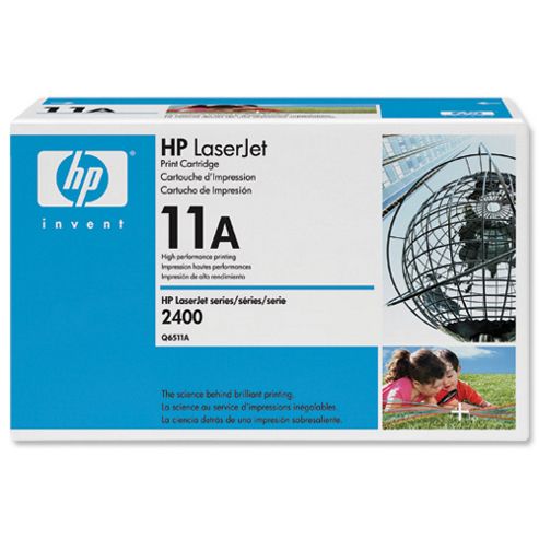 Image of Hp 11a Black Laserjet Toner Cartridge