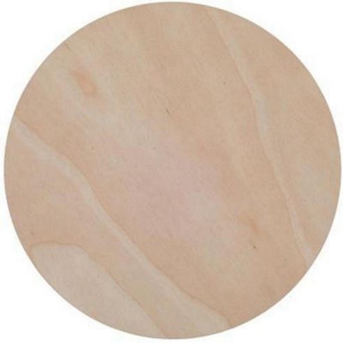 Image of Birch Plaque 175mm Dia 4mm Thick Plywood Pack Of 3