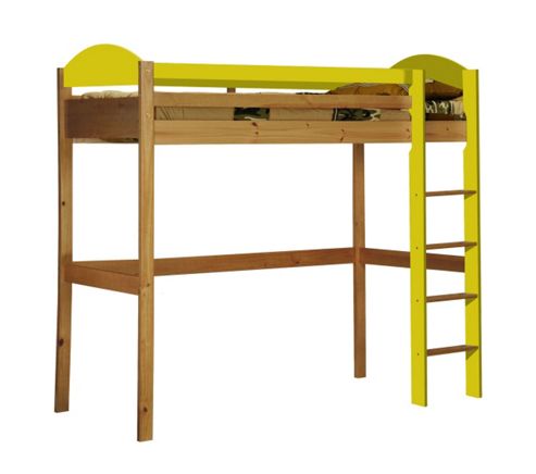 Image of Maximus High Sleeper Antique With Lime Details