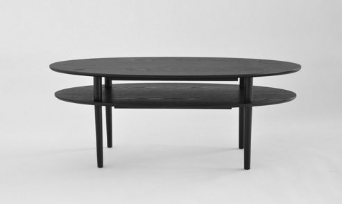 Image of Rge Kings Cross Coffee Table - Veneer Black