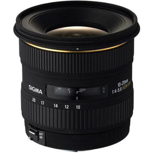 Image of Sigma 201927 10-20mm F/4-5.6 Ex Dc Hsm Digital Camera Lens - Canon Fit
