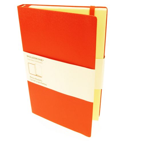 Image of Moleskine Large Memo Pockets Red Cover