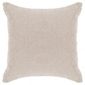 Tesco Plain Chenille Cushion, Stone