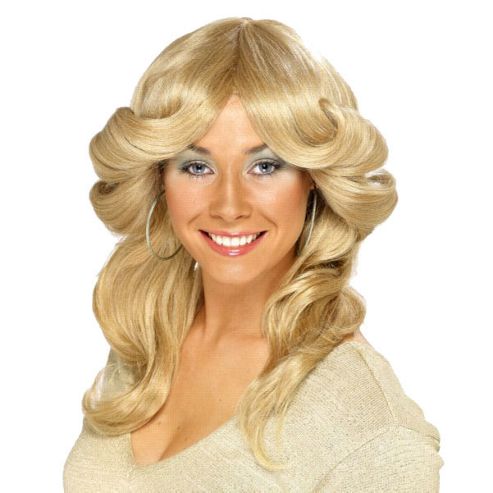 Image of 70's Flick Wig - Blonde