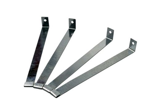 Image of Harbour Housewares Wine Rack System Wall Brackets - Pack Of 4