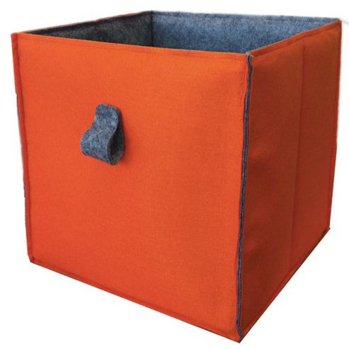 Image of Home Etc Storage Box - Orange