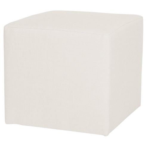 Image of Stanza Fabric Cube Taupe