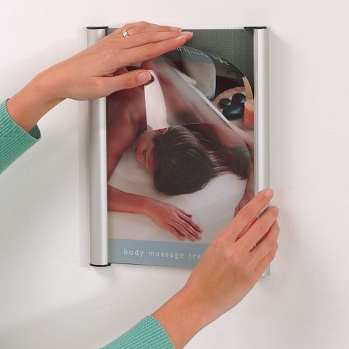 Image of Metroplan Quick Sign Snap Frame - 29.7 Cm H X 21 Cm W