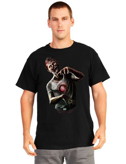 Image of Digital Dudz Beating Heart Zombie T-shirt 1xl