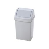 Whatmore 11745 Swing Bin Silver 15L