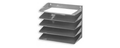 Image of Avery 5-tier Steel Letter Rack Grey 605