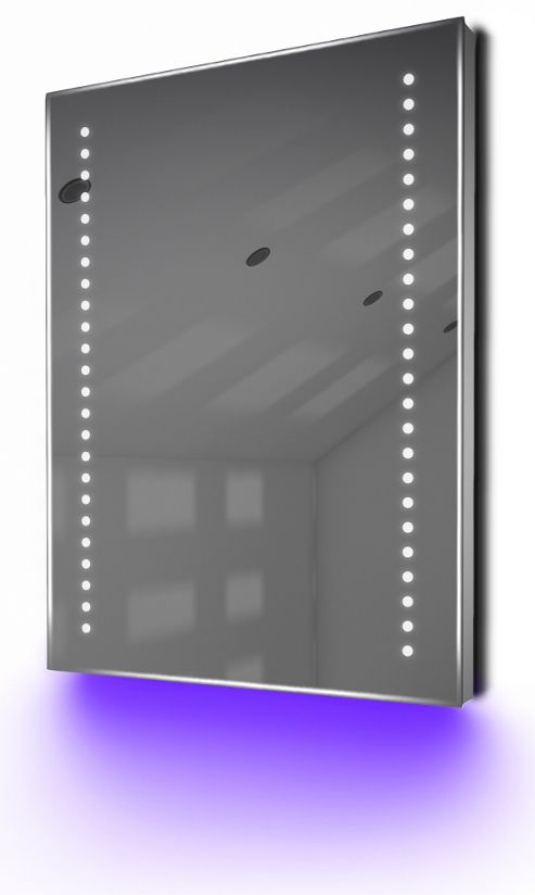 Image of Ambient Shaver Led Bathroom Illuminated Mirror With Demister Pad & Sensor K59su