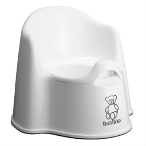 Image of Babybjorn Potty Chair (snow White)