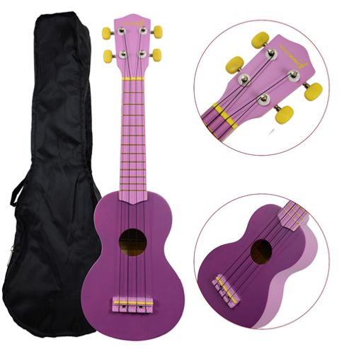 Image of Rocket Soprano Ukulele Inc Bag - Violet